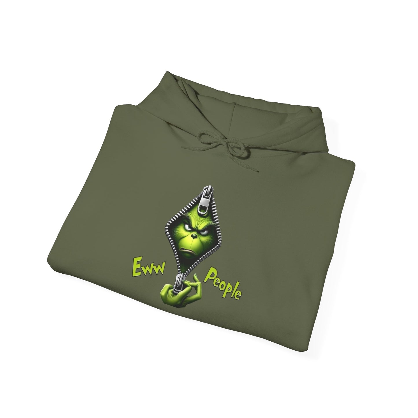 The Grinch Funny Christmas Graphic Hoodie Unisex Heavy Blend™ Hooded Sweatshirt