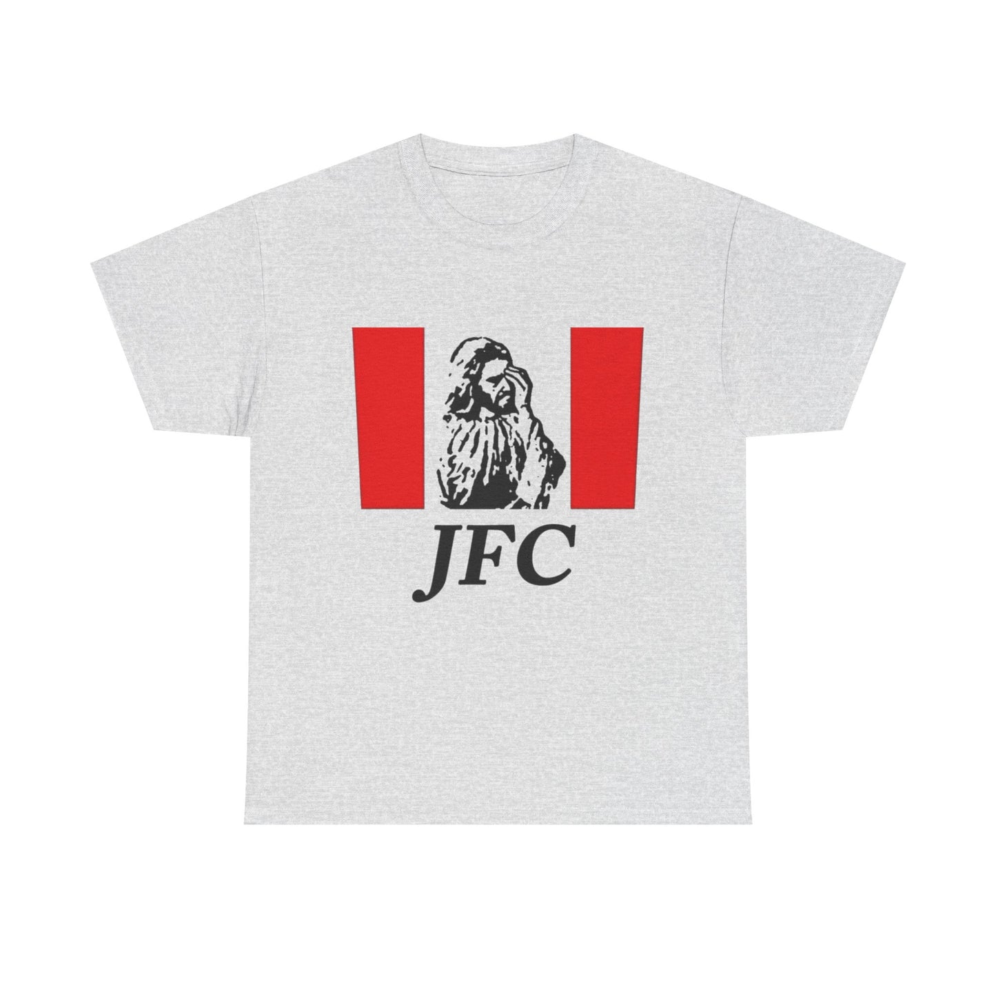 JFC Funny Jesus Jokes Graphic T Shirt Unisex Heavy Cotton Tee