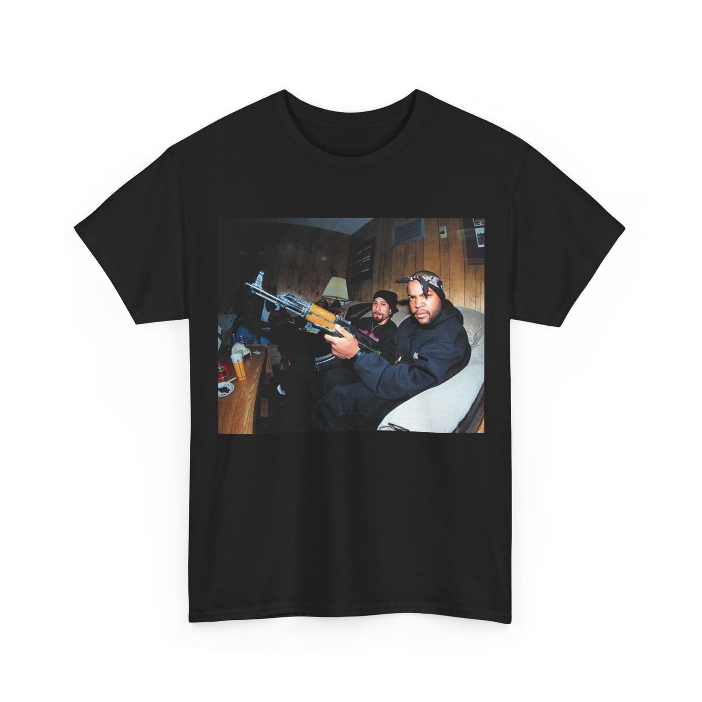 Ice cube T-shirt vintage 90s NWA California retro meme Unisex Heavy Cotton Tee