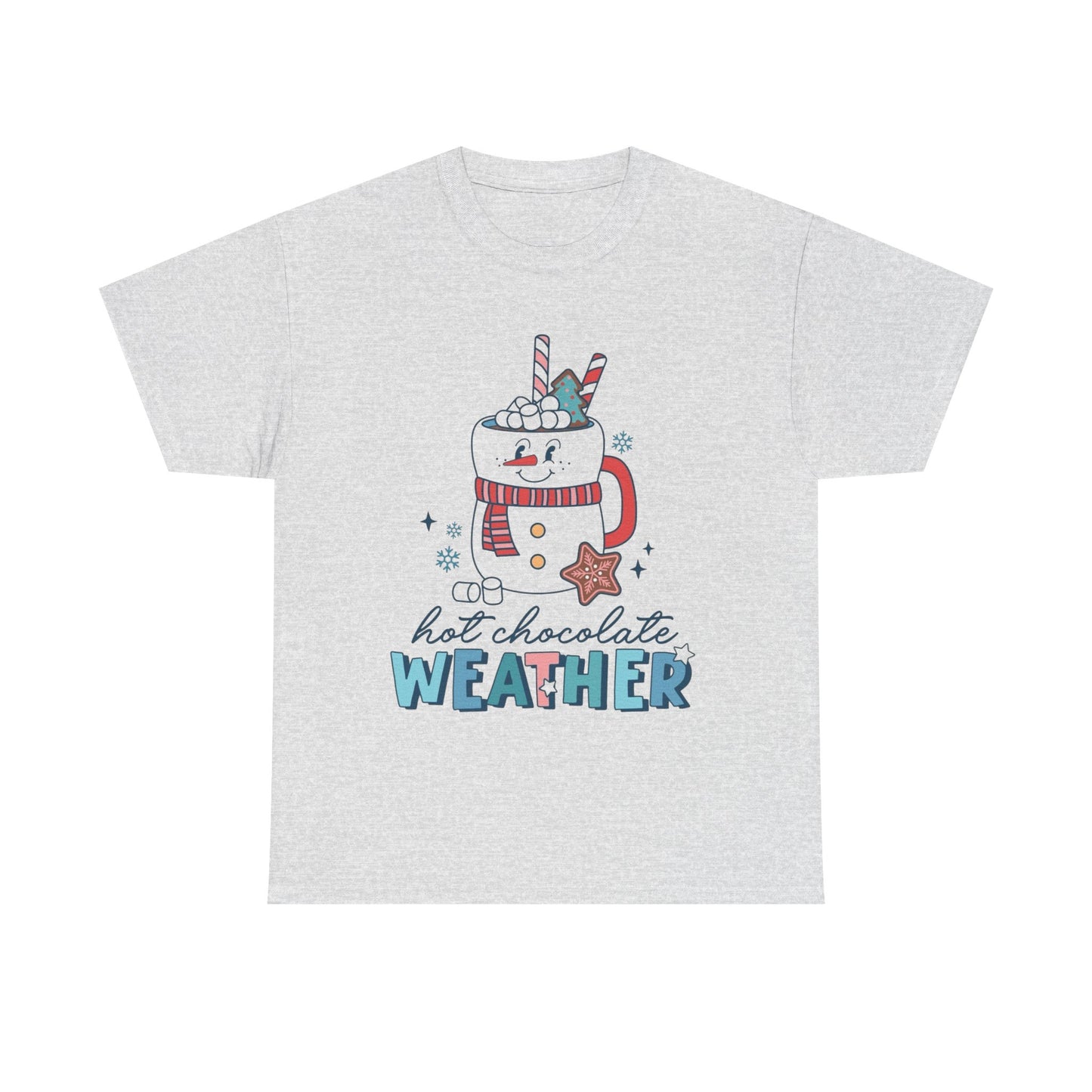 Hot Chocolate Weather Graphic T Shirt ADULT NEW