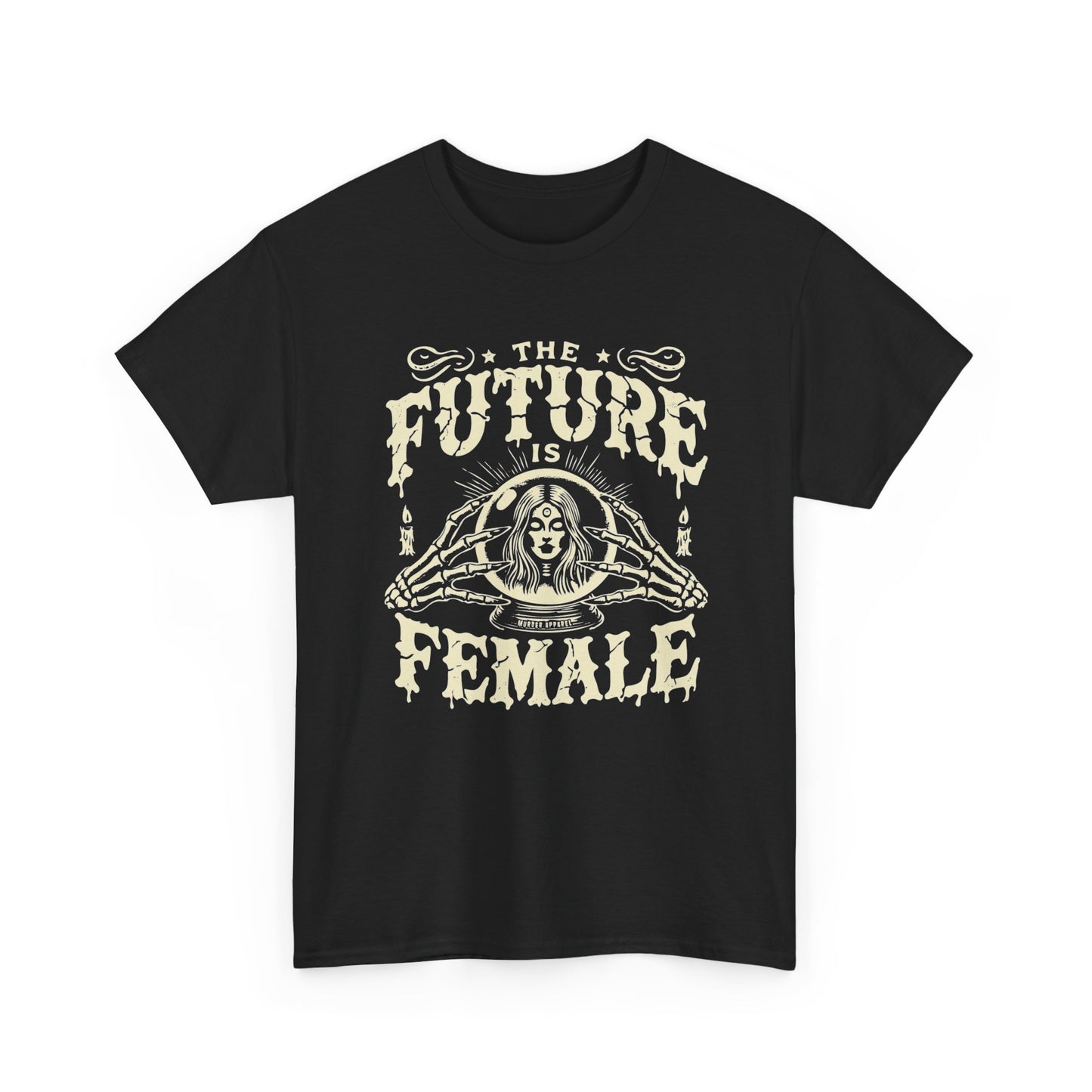 The Future Is Female Graphic T Shirt Unisex Heavy Cotton Tee