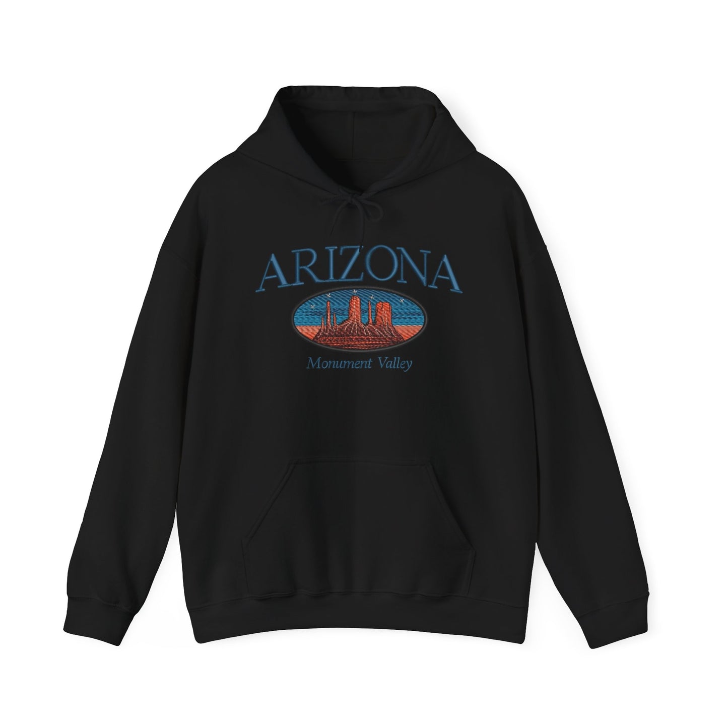Arizona Monument Valley Graphic Hoodie Heavy Blend Sweatshirt NEW