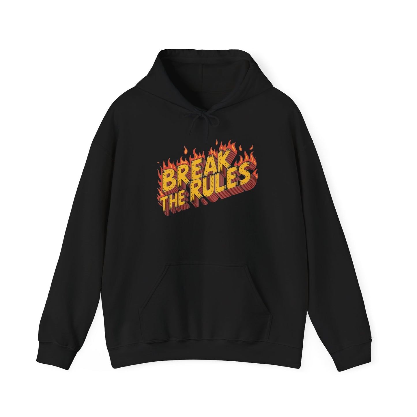 Break The Rules Graphic Hoodie Heavy Blend™ NEW Sweatshirt