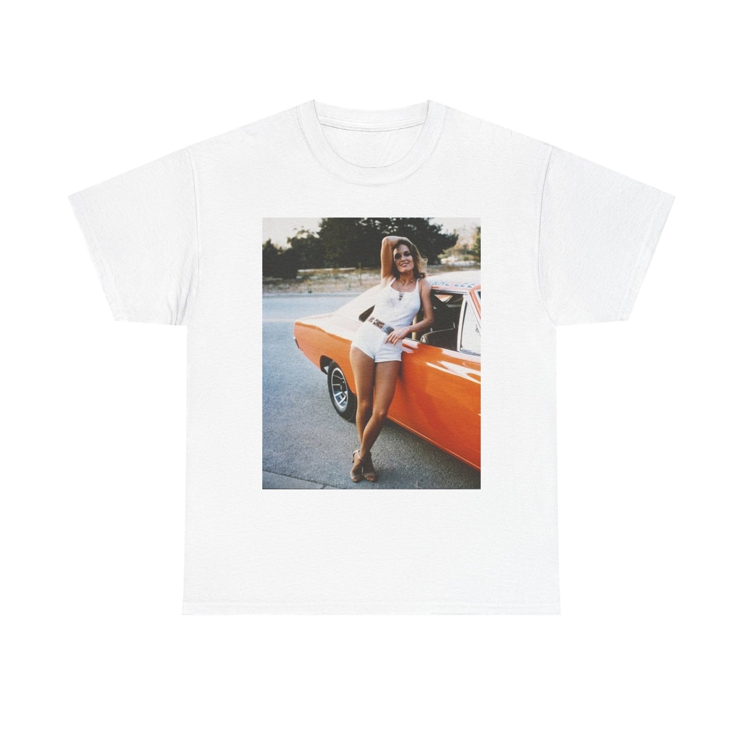Dukes Of Hazzard Graphic T Shirt Vintage Poster Retro Unisex Heavy Cotton Tee