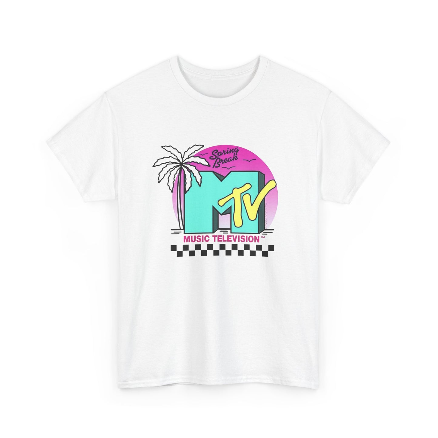 Spring Break Vintage 90s Graphic T-Shirt Unisex Heavy Cotton Tee