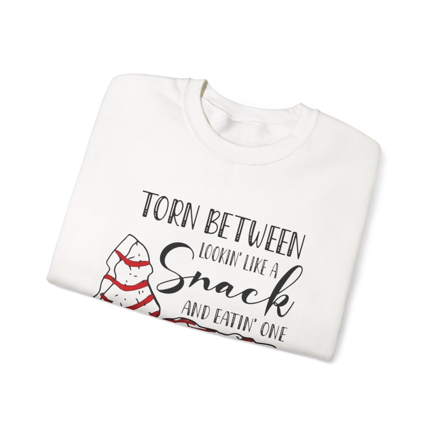 Little Debbie Christmas Cakes Sweater NEW Unisex Heavy Blend Crewneck Sweatshirt