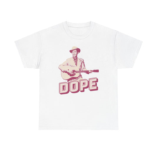 Hank Williams Graphic T Shirt Funny Country Dope Retro Unisex Heavy Cotton Tee