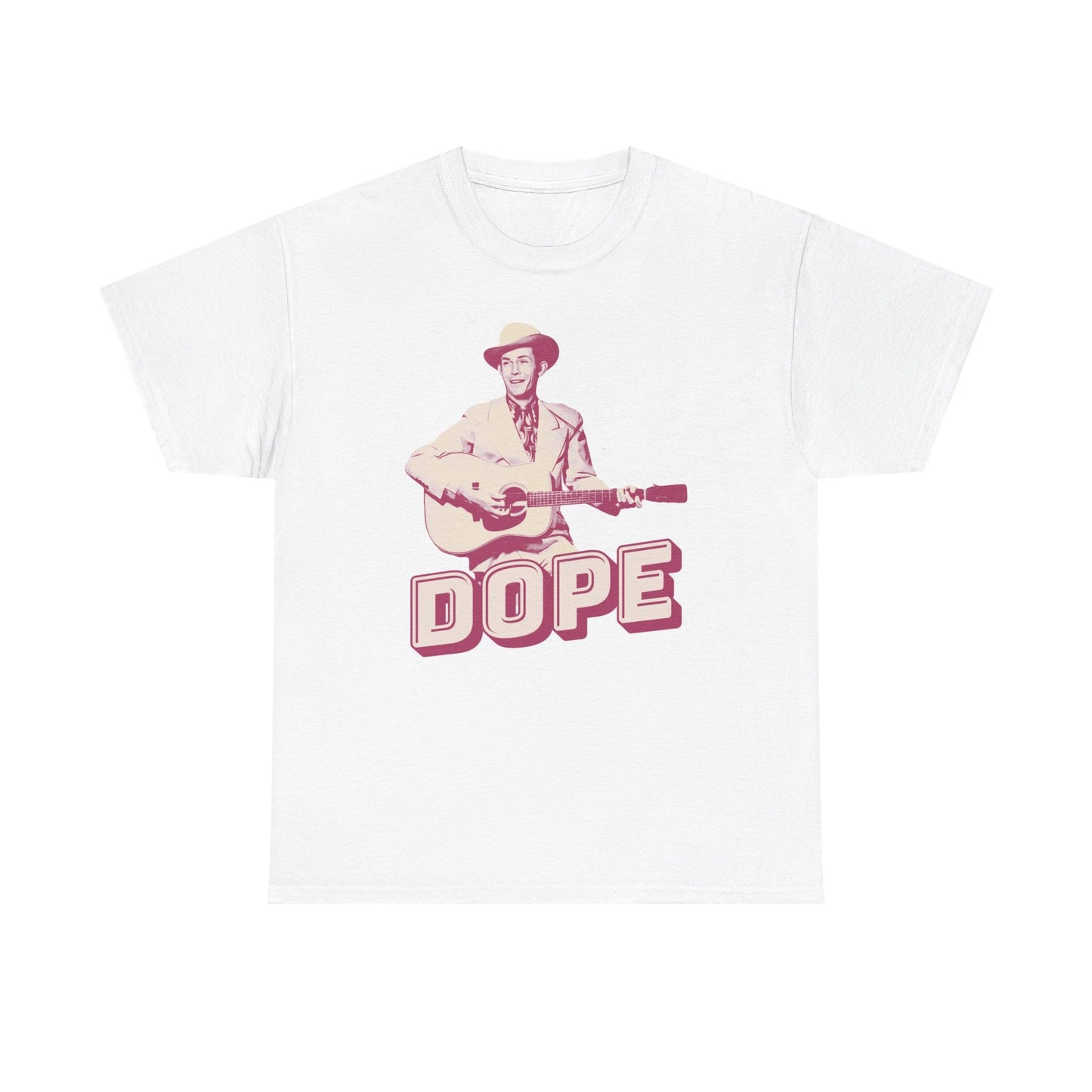 Hank Williams Graphic T Shirt Funny Country Dope Retro Unisex Heavy Cotton Tee