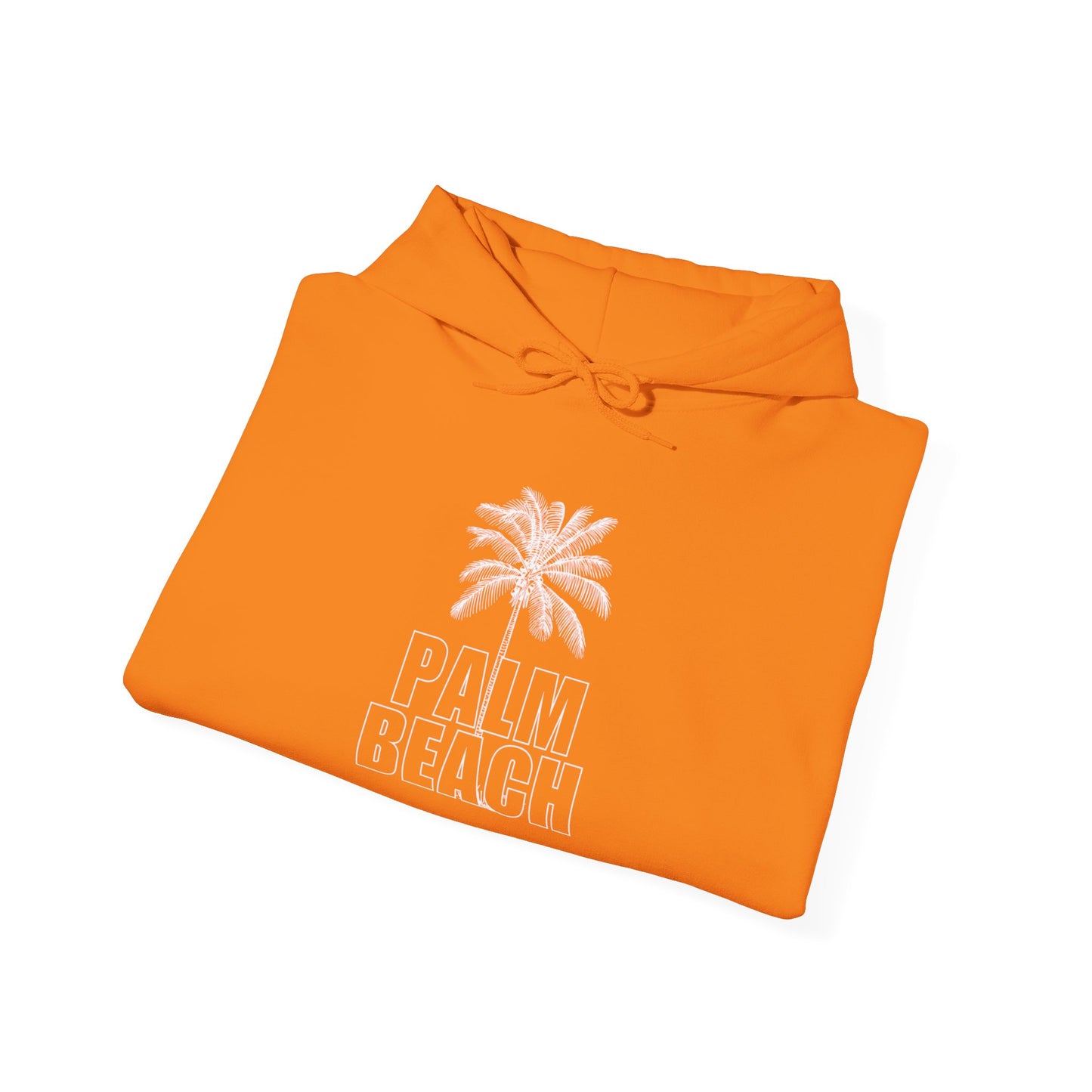 Palm Beach Florida Graphic Hoodie Heavy Blend Sweatshirt NEW