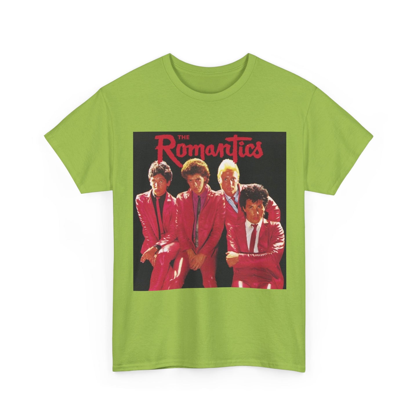 The Romantics Tshirt Vintage Band Poster Retro Unisex Heavy Cotton Tee