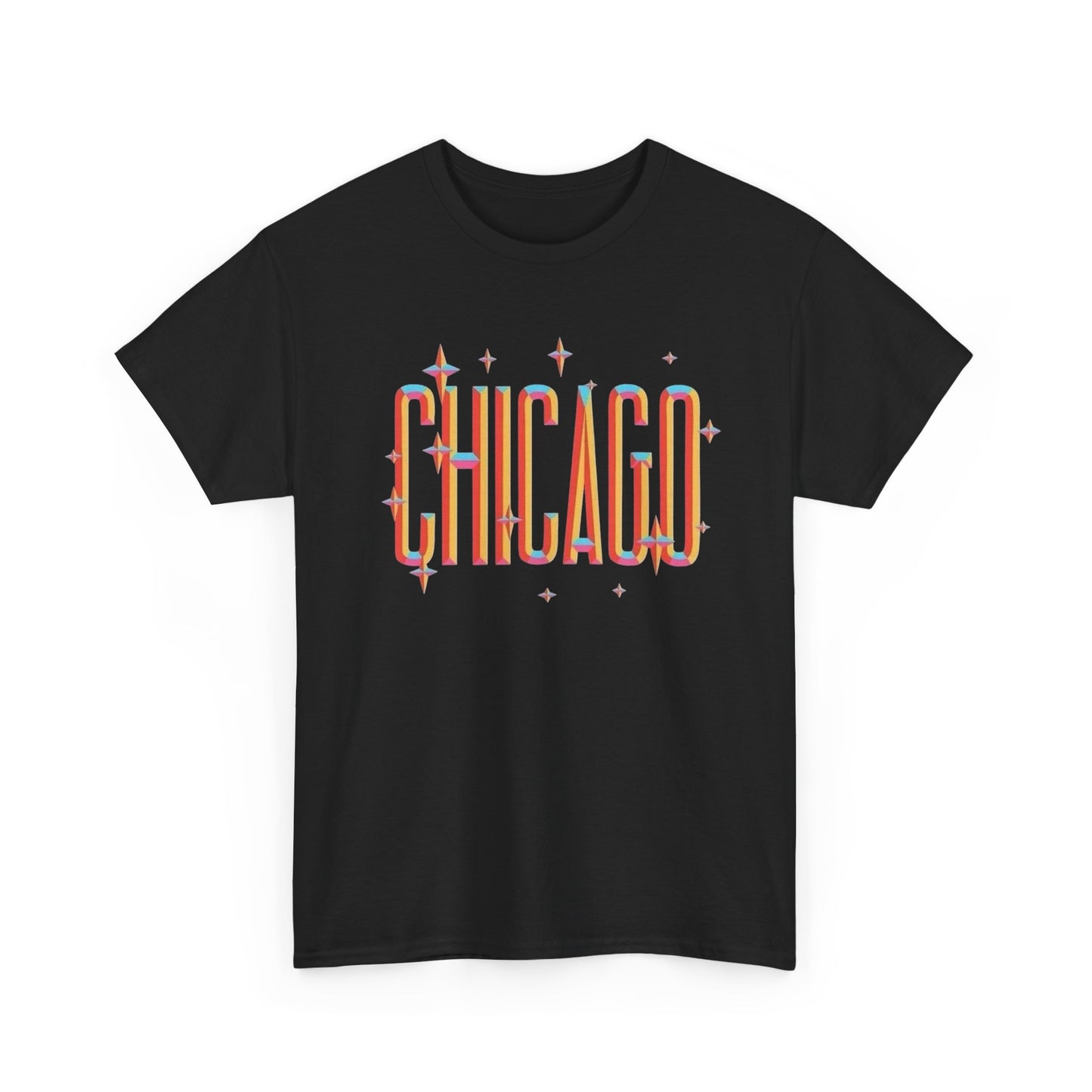 Chicago Stars Graphic T-Shirt Unisex Heavy Cotton Tee