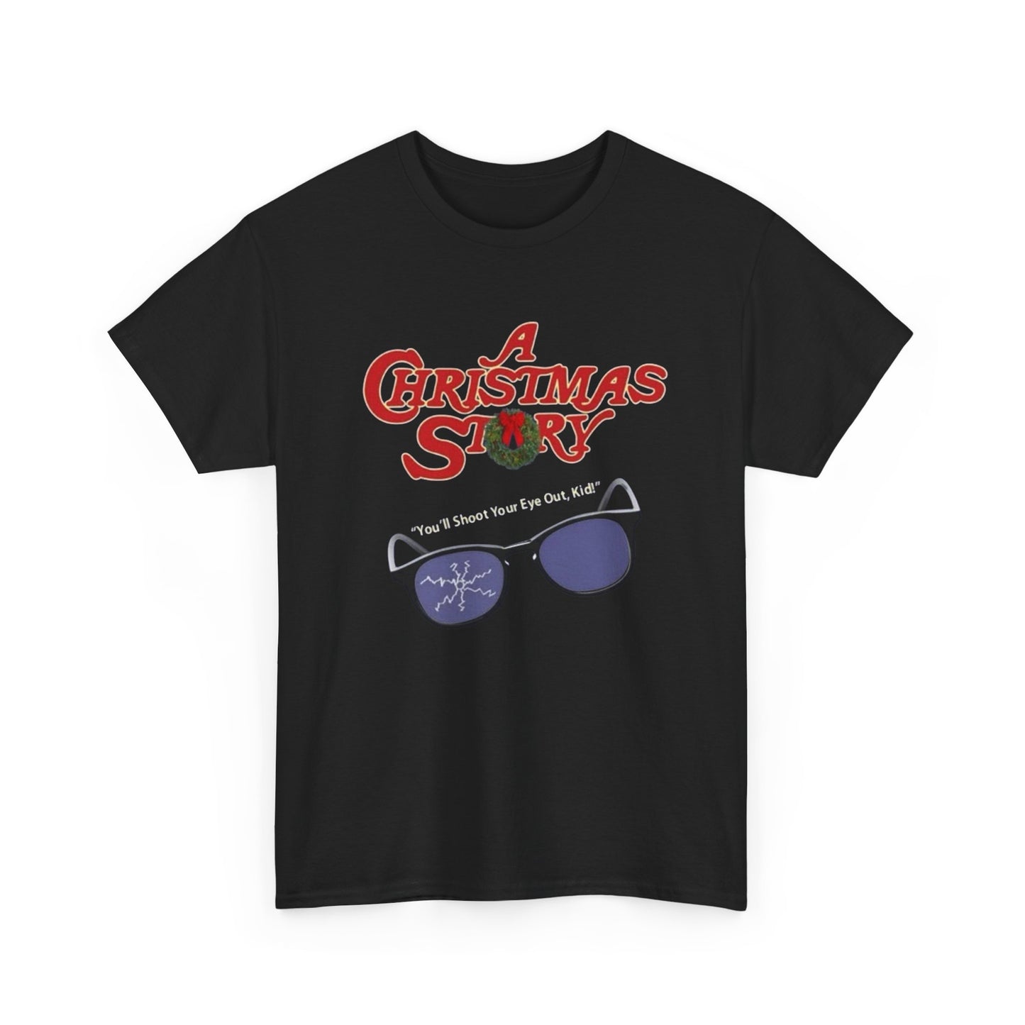 A Christmas Story Comedy Graphic T Shirt NEW Unisex Heavy Cotton Tee