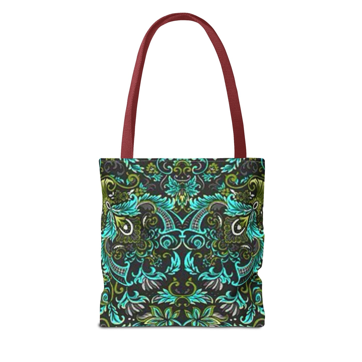 Multi Color BRAND NEW MODERN Black And Green Tote Bag (AOP)