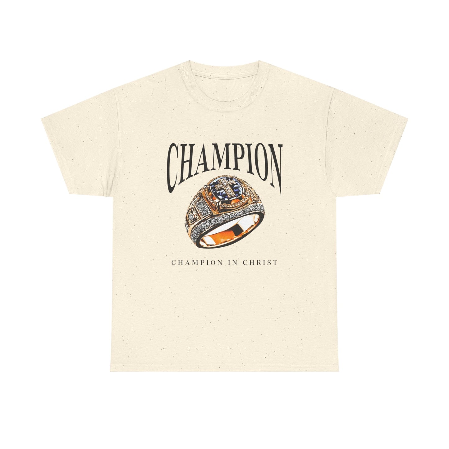 Champion In Christ Graphic T Shirt ADULT NEW