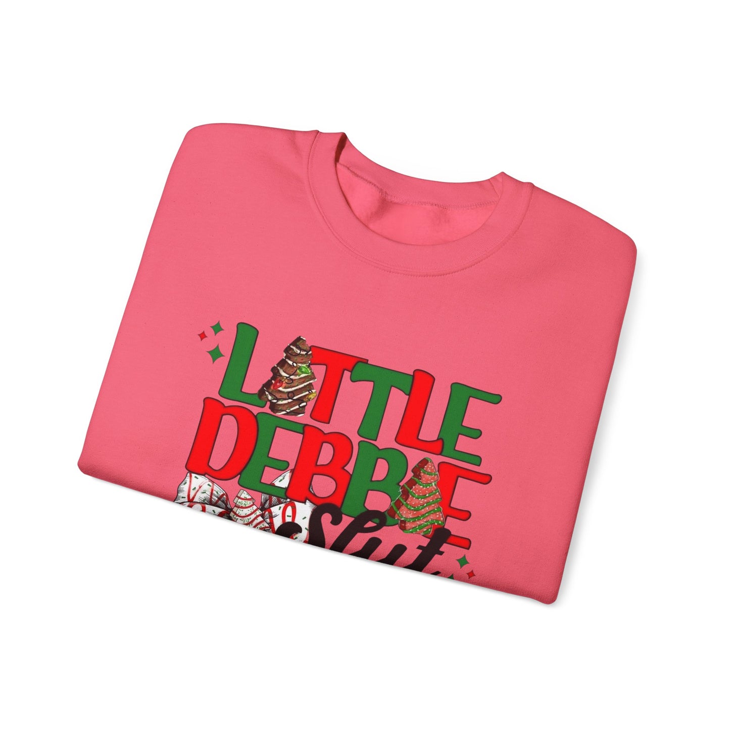 Little Debbie Slut Funny Christmas Sweater NEW Heavy Blend™ Crewneck Sweatshirt