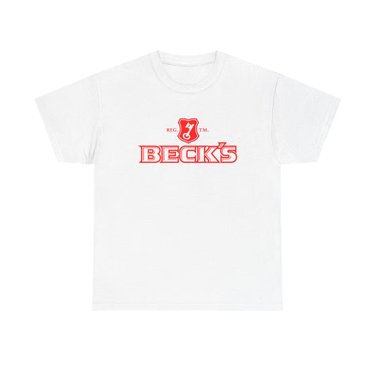 Becks Beer Graphic T Shirt Vintage Unisex Heavy Cotton Tee