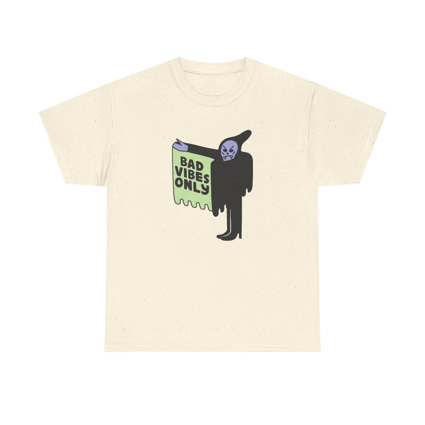 Bad Vibes Only Graphic T Shirt NEW Adult Tee