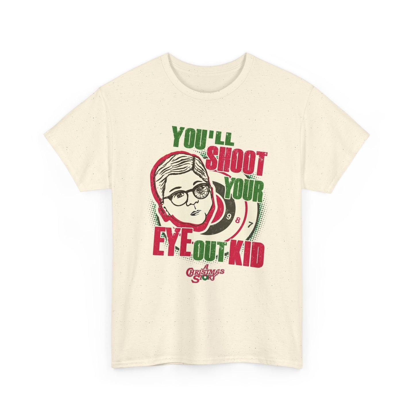 A Christmas Story Funny Retro Graphic T Shirt NEW Unisex Heavy Cotton Tee