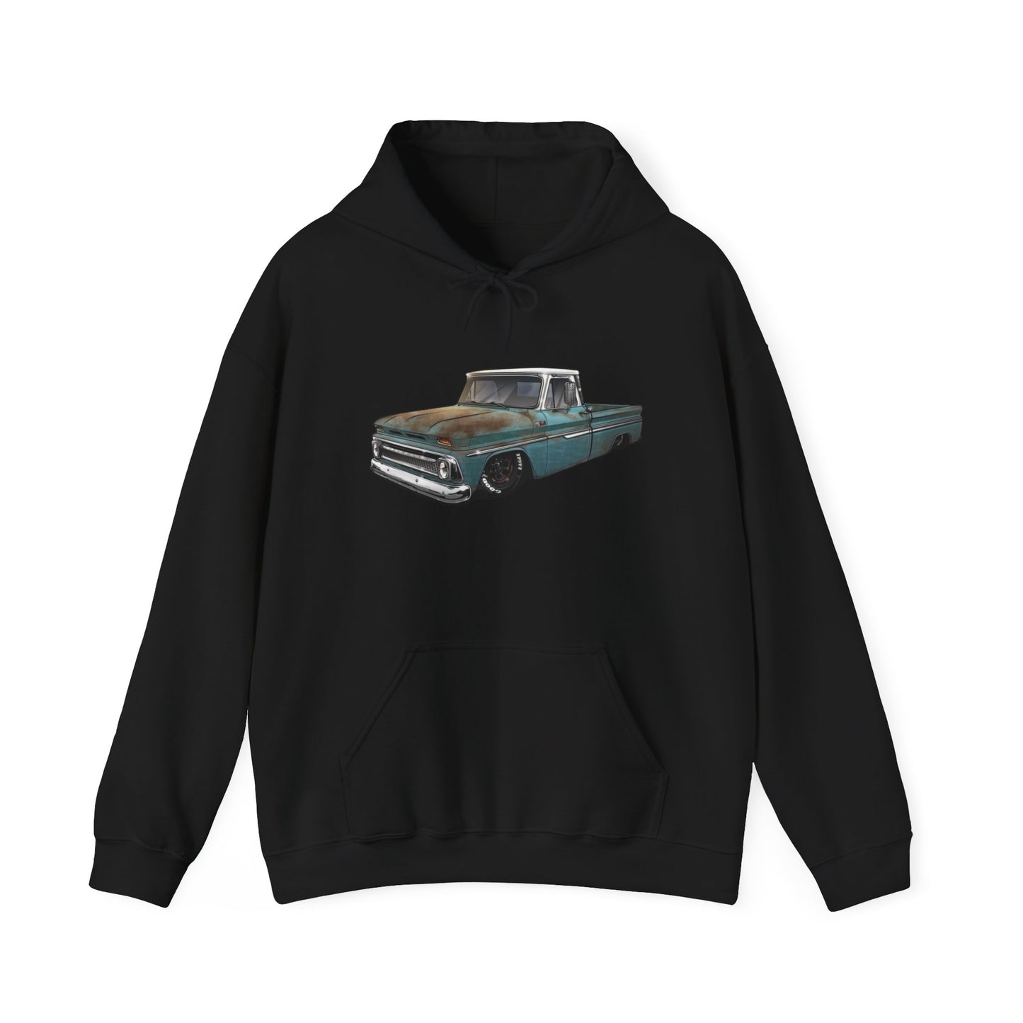 Chevrolet Truck Vintage Graphic Hoodie Unisex Heavy Blend™ Hooded Sweatshirt