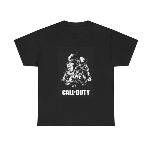 Call Of Duty Tshirt Warzone Team Graphic Video Games Unisex Heavy Cotton Tee