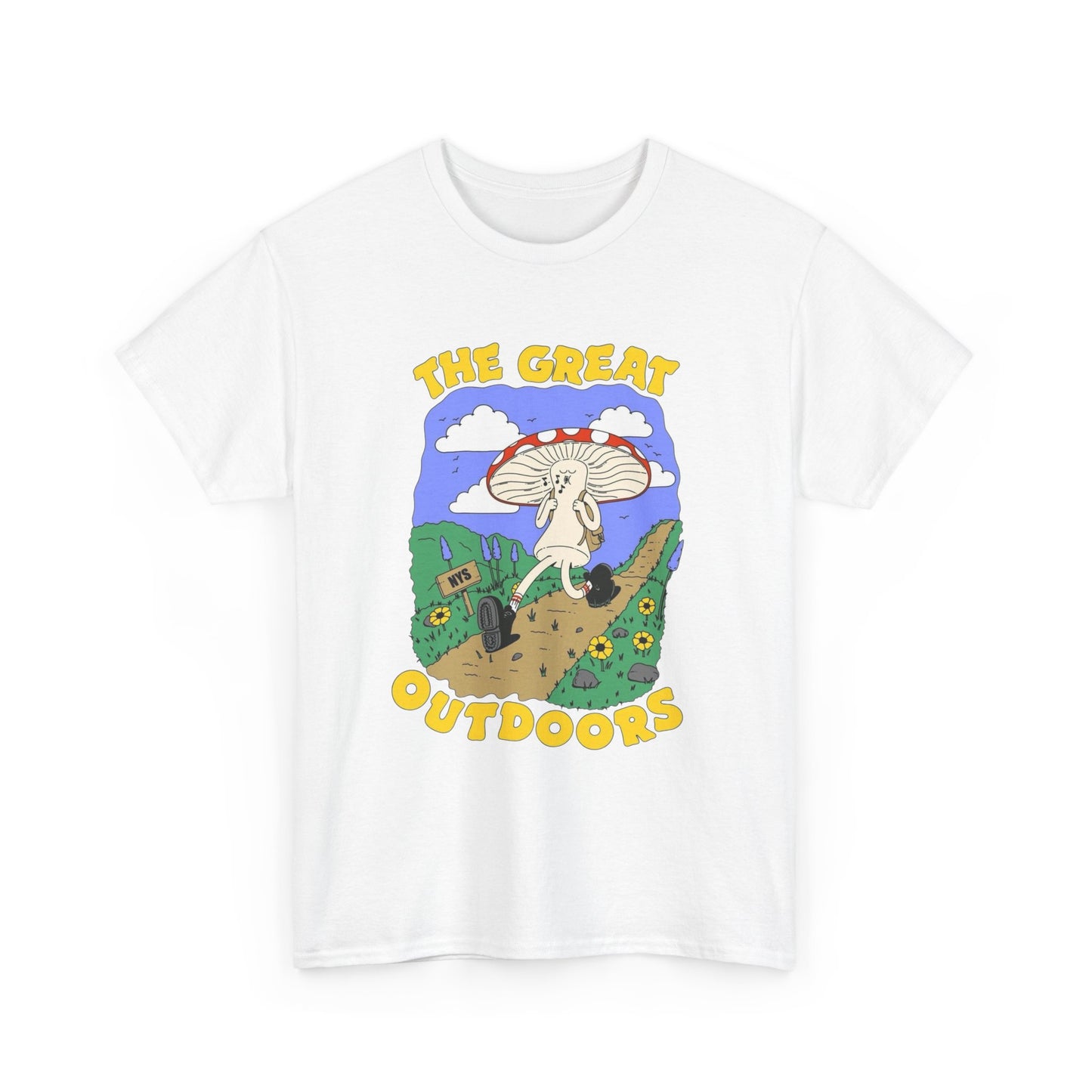 The Great Outdoors Graphic T Shirt NEW Adult Unisex Heavy Cotton Tee