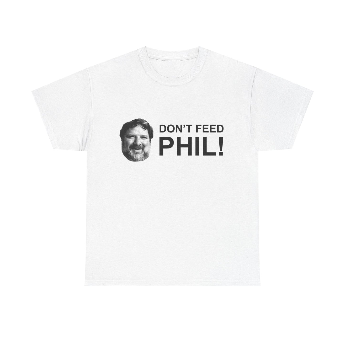 Viva La Bam 90s Don't Feed Phil Graphic T Shirt Unisex Adults NEW