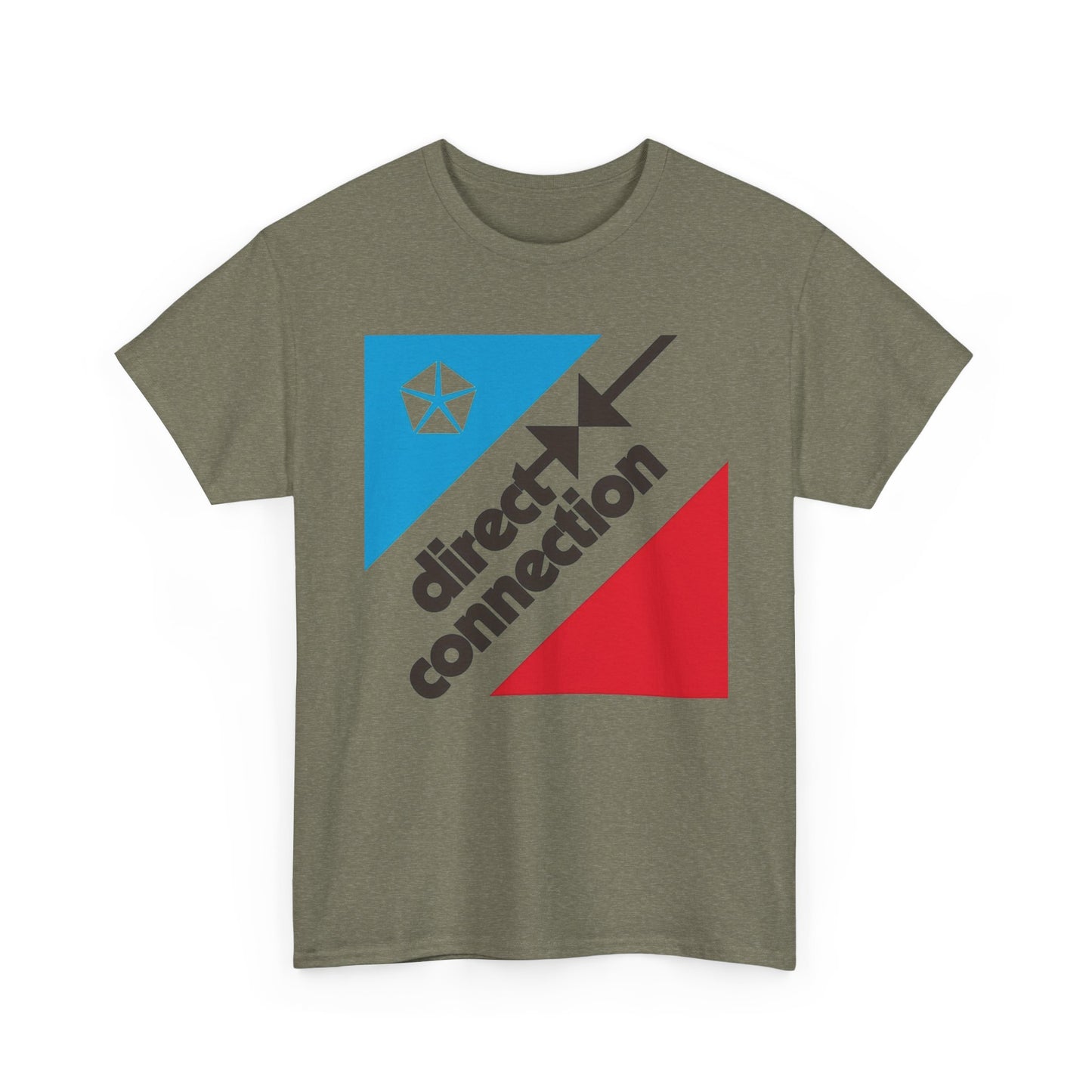 Direct Connection Mopar Vintage Graphic T Shirt NEW Unisex Heavy Cotton Tee