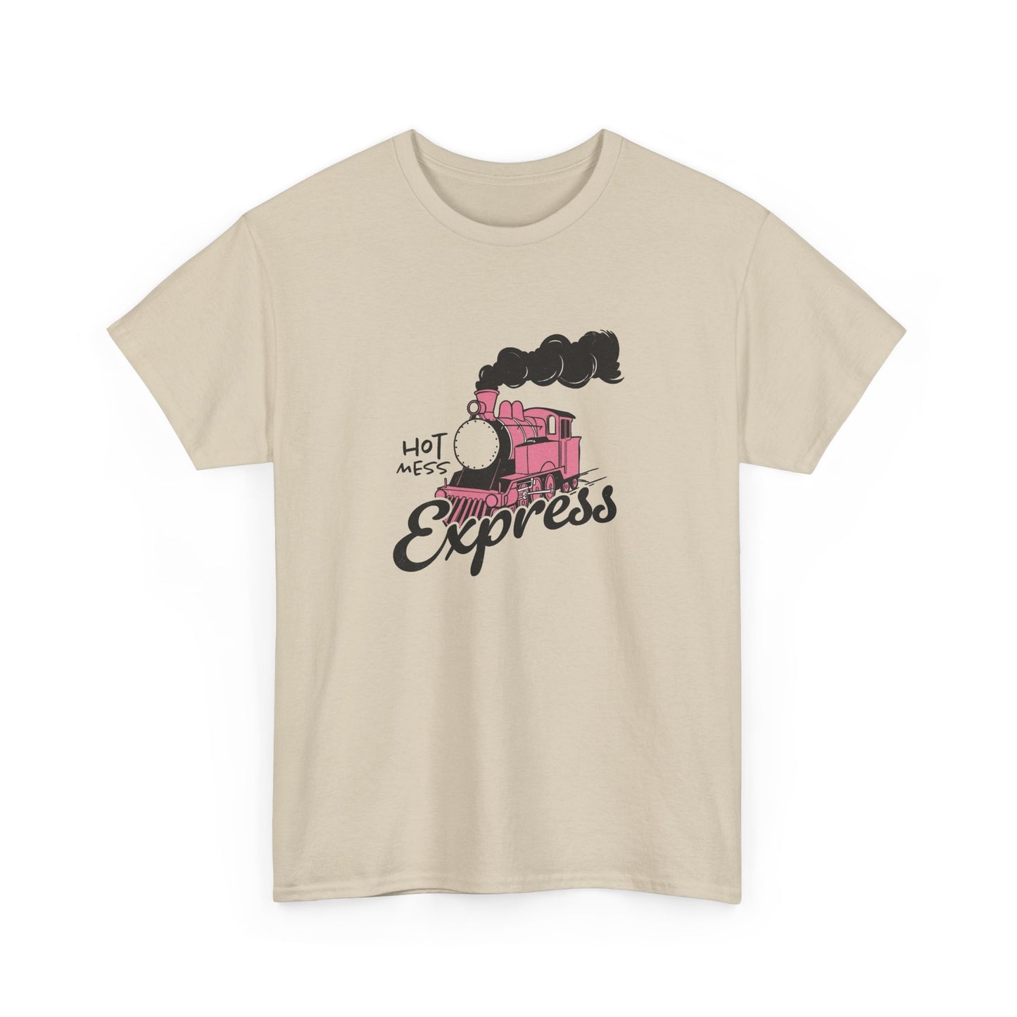 Hot Mess Express Womens Graphic T Shirt NEW Unisex Heavy Cotton Tee