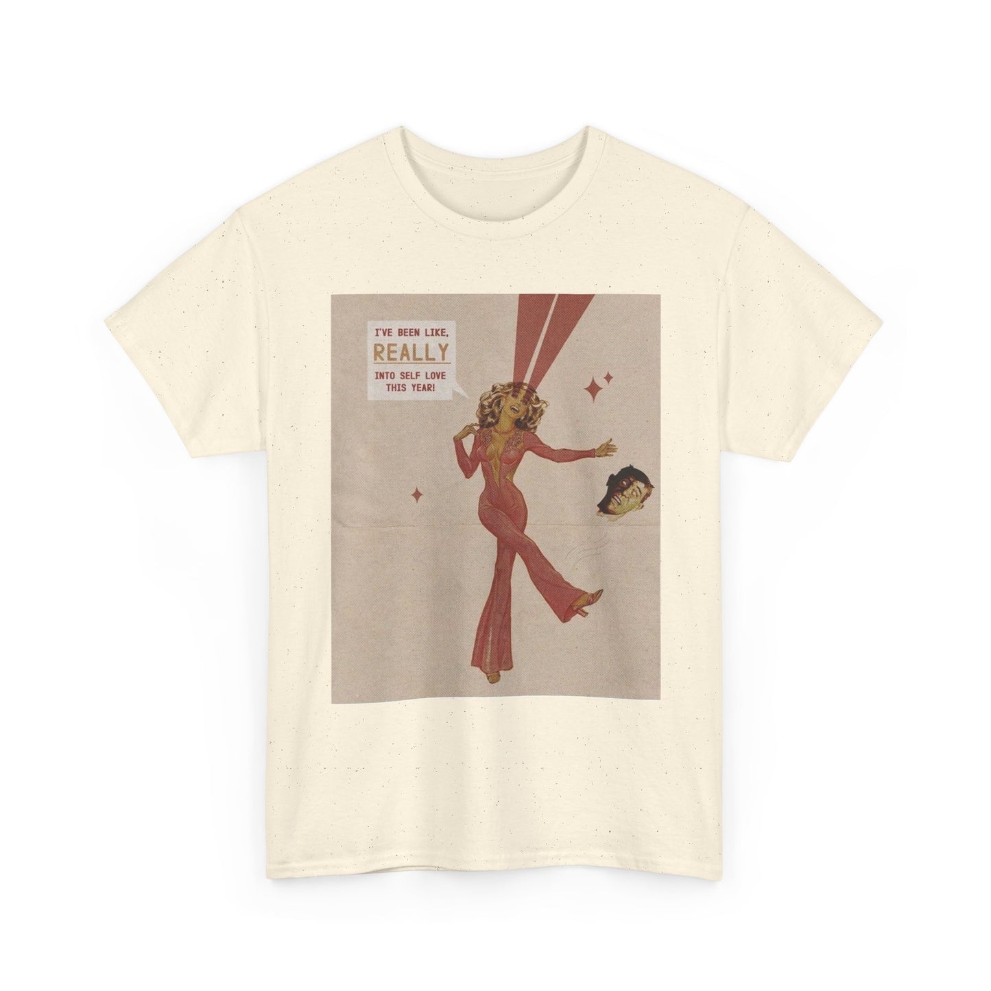 Really Into Myself Graphic T-Shirt Womens Comfy Cotton Tee NEW