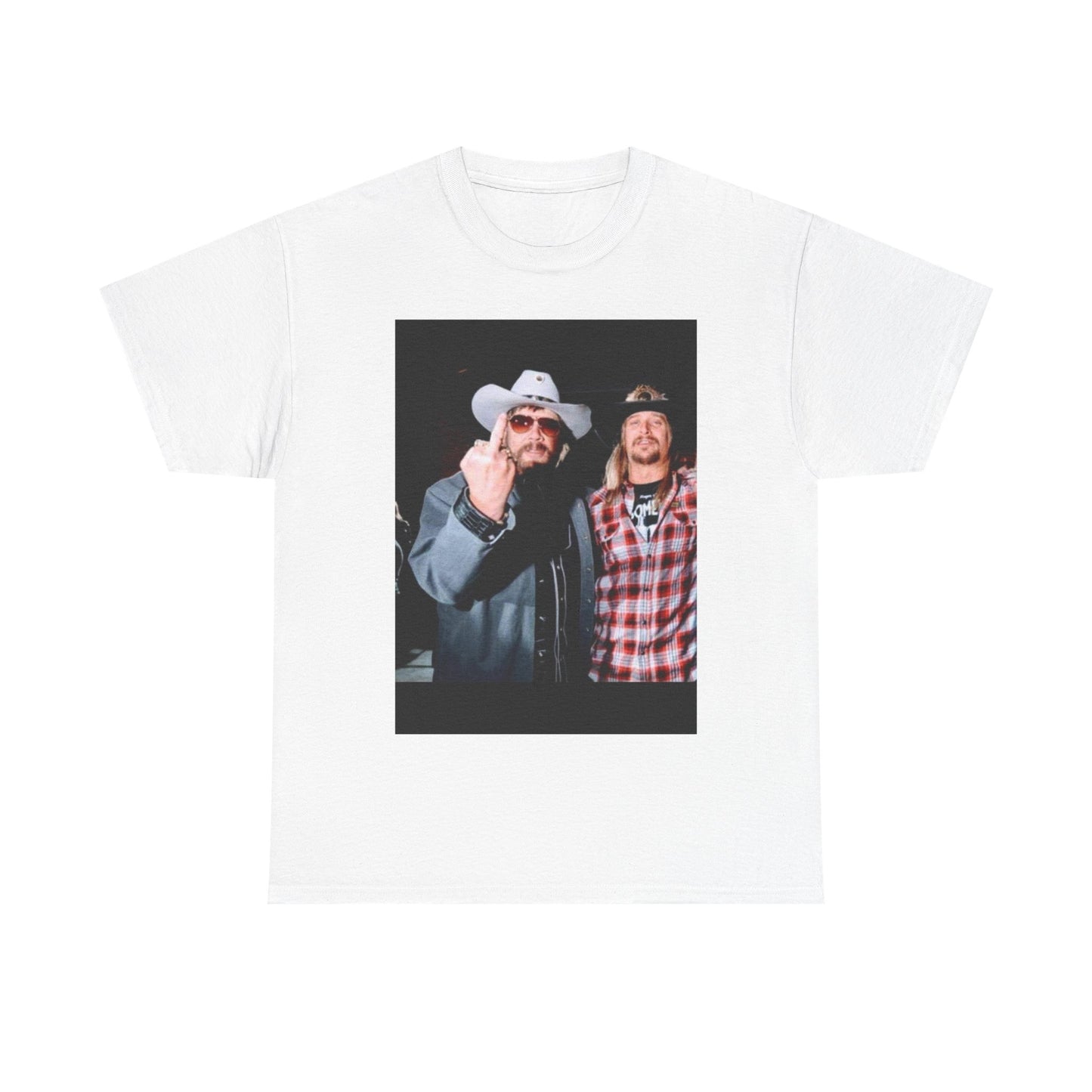 Hank Williams jr T-shirt kid rock country vintage Unisex Heavy Cotton AMERICAN