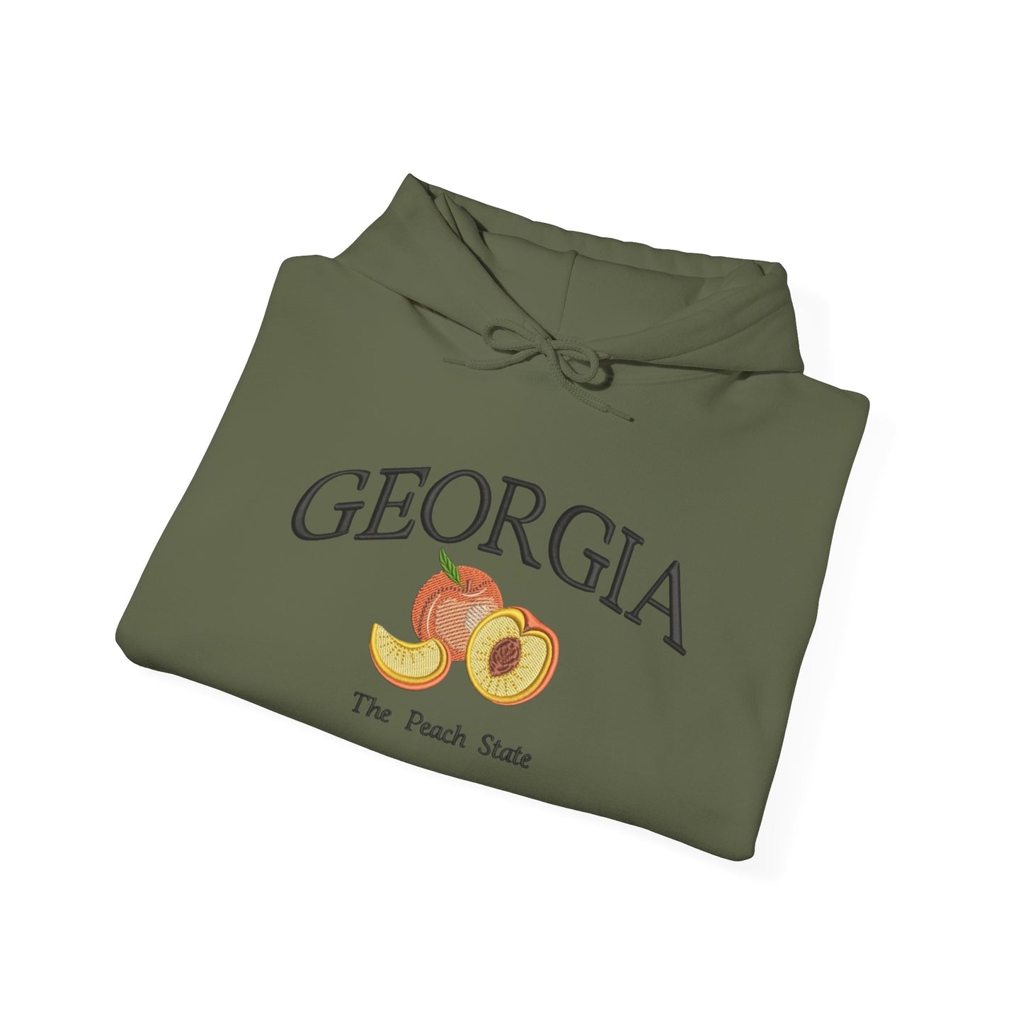 Georgia The Peach State Graphic Hoodie NEW Heavy Blend™ Sweatshirt
