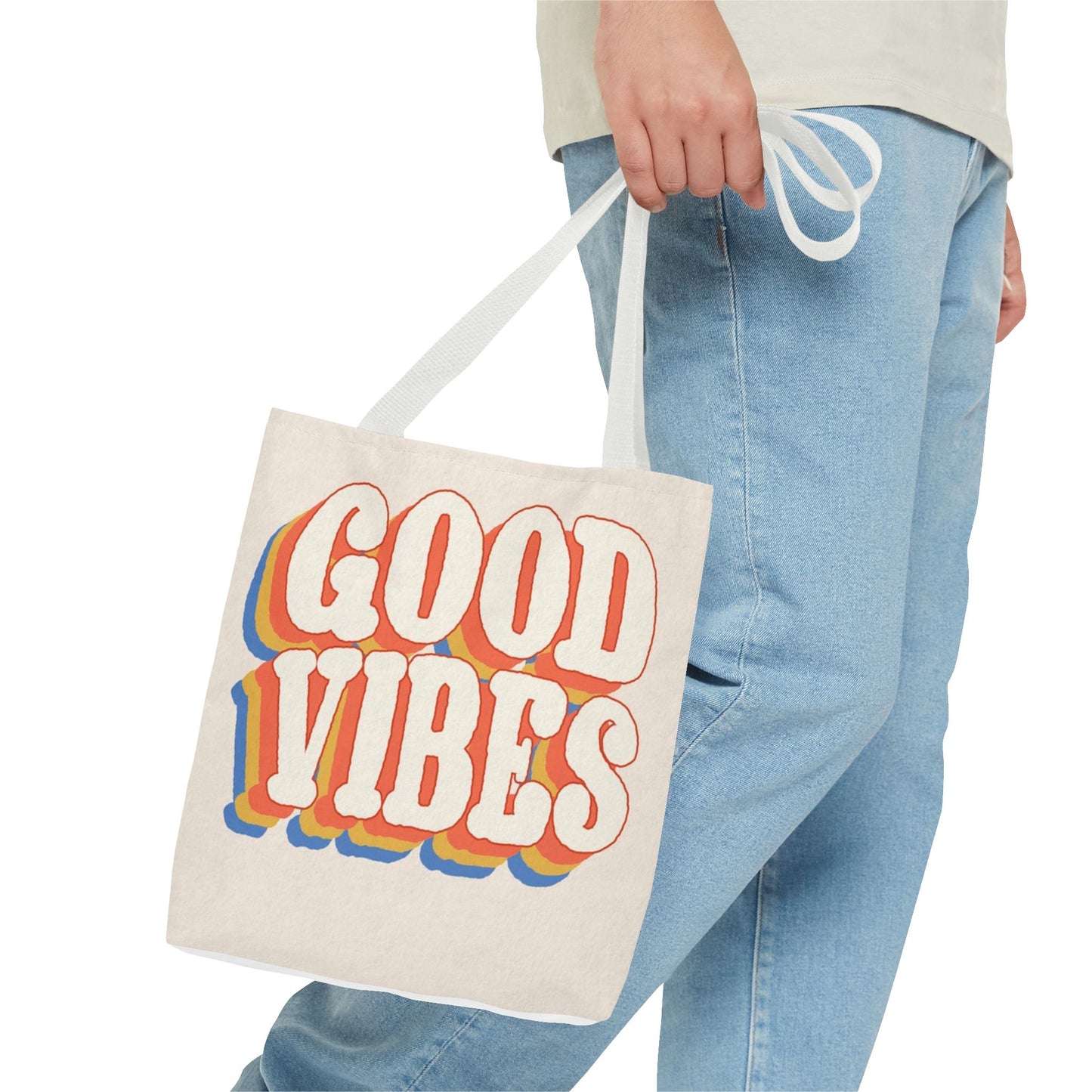 Good Vibes BRAND NEW Summer BEACH GEAR Tote Bag (AOP)
