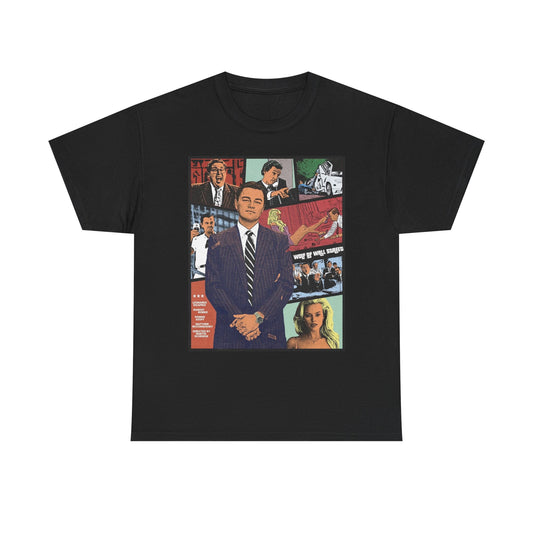 The Wolf Of Wall Street Vintage Graphic T Shirt NEW ADULT Tee