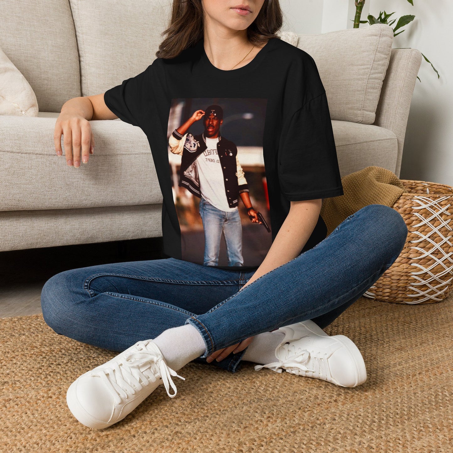 Eddie Murphy tshirt vintage Beverly Hills cop T-Shirt california graphic retro