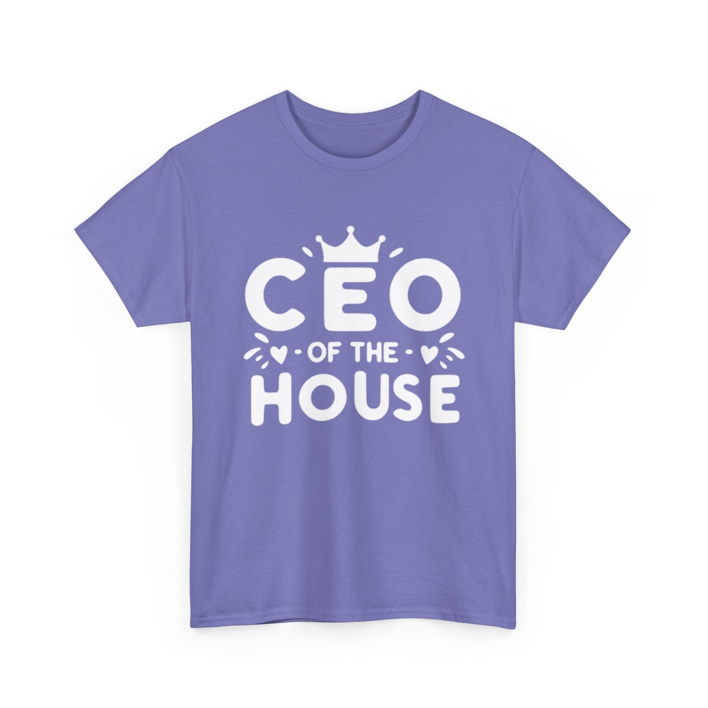 CEO Of This House T Shirt Funny graphic Jokes Unisex Heavy Cotton Tee