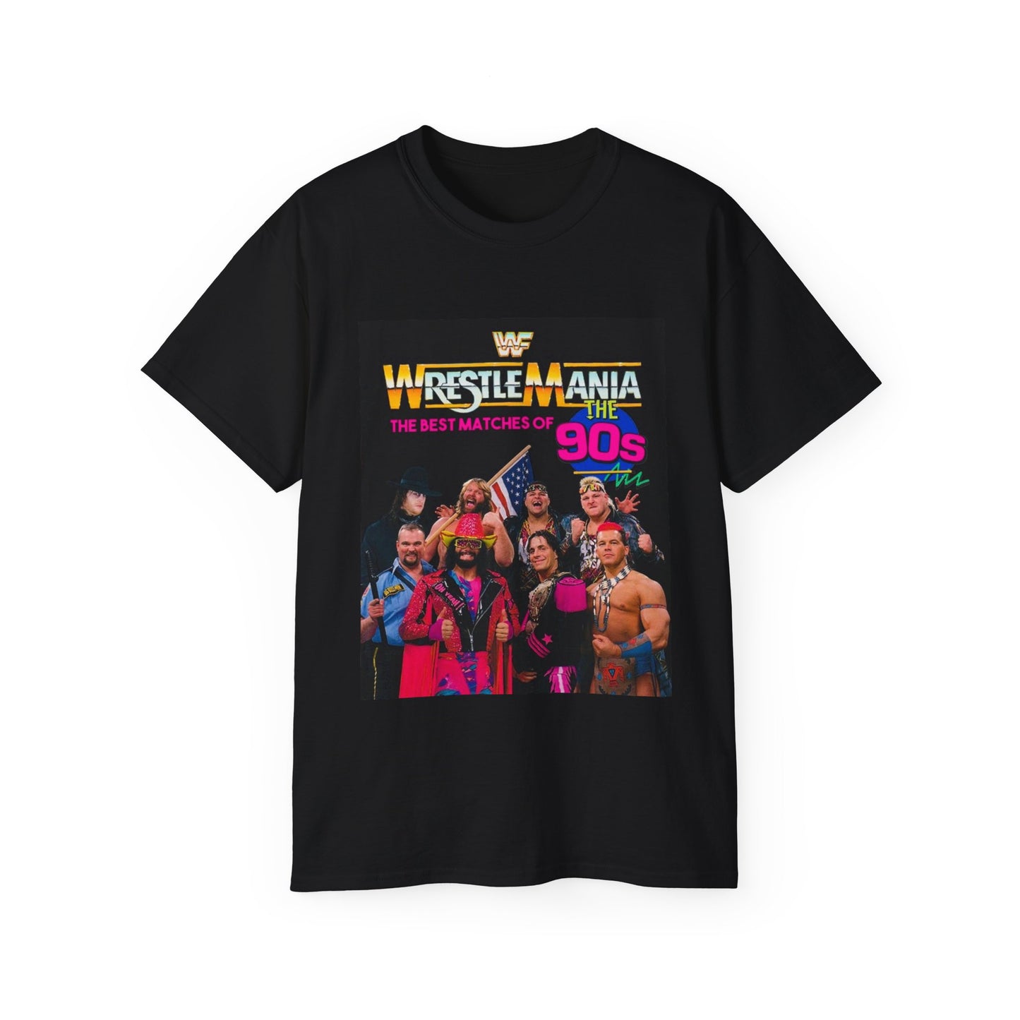 WWF wwe wrestle mania vintage 90s wrestling retro Unisex Ultra Cotton Tee