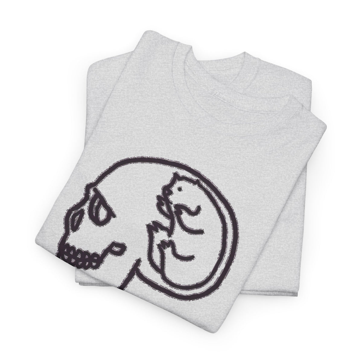 Bear in Mind Skull Graphic T-Shirt Funny Men's Tee