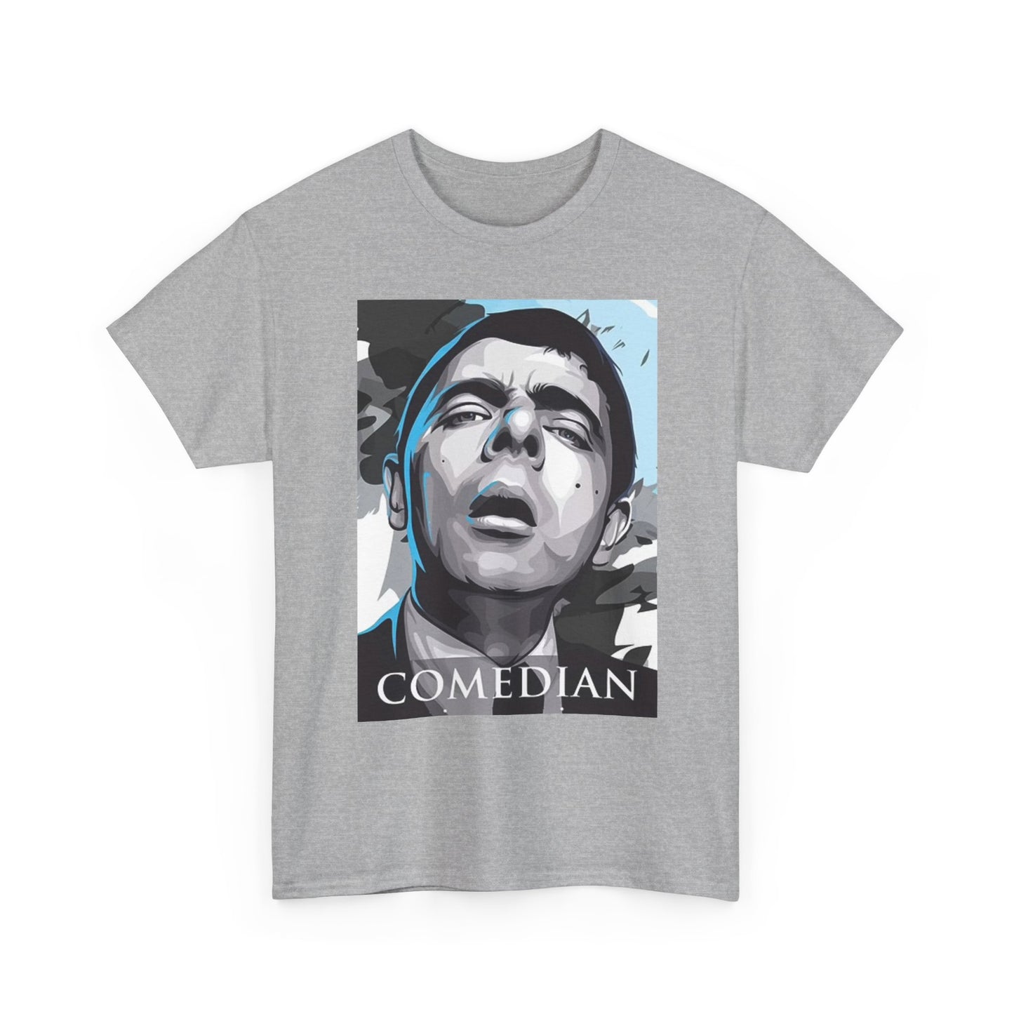 Mr Bean Graphic T Shirt Retro Comedian Vintage Unisex Heavy Cotton Tee