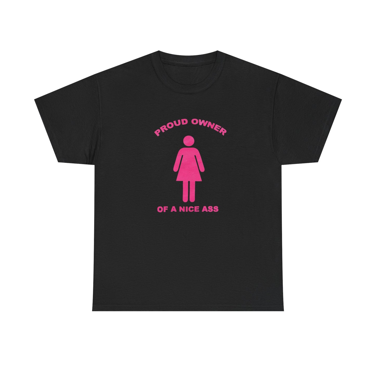 Proud Owner Of A Nice Ass Funny Graphic T-Shirt Unisex Heavy Cotton Tee