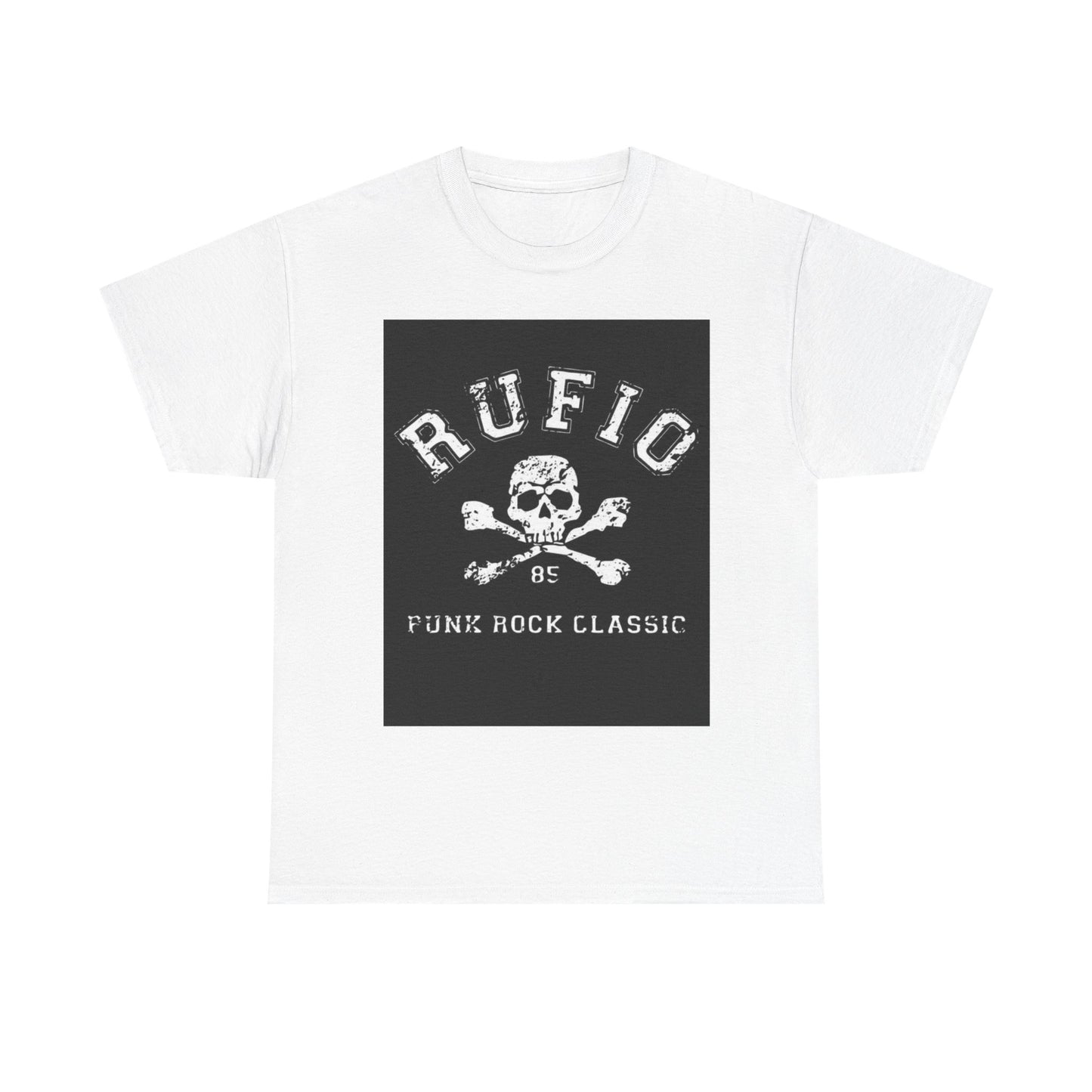 Rufio Tshirt Vintage Punk Rock band merch retro Unisex Heavy Cotton Tee