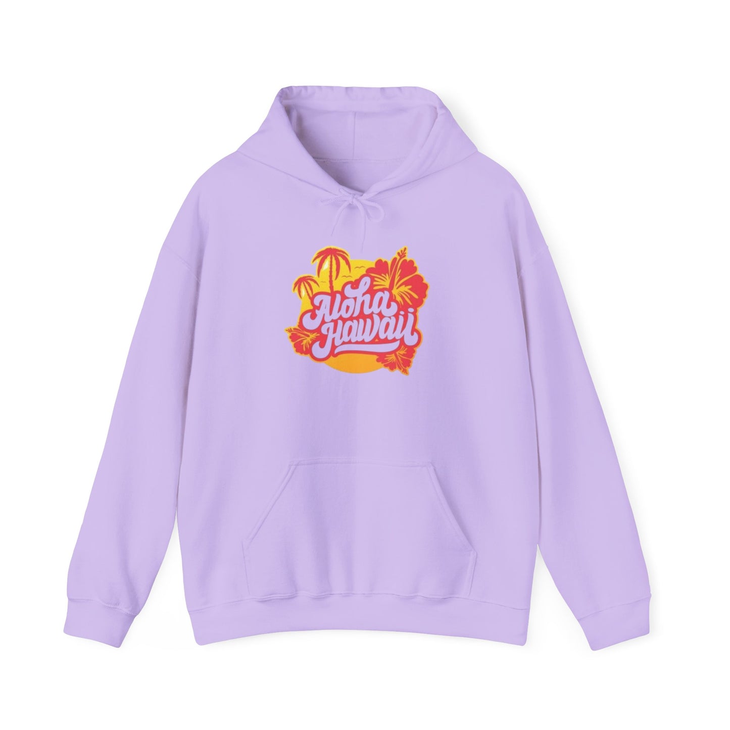 Aloha Hawaii Graphic Hoodie Unisex Heavy Blend™ Hooded Sweatshirt