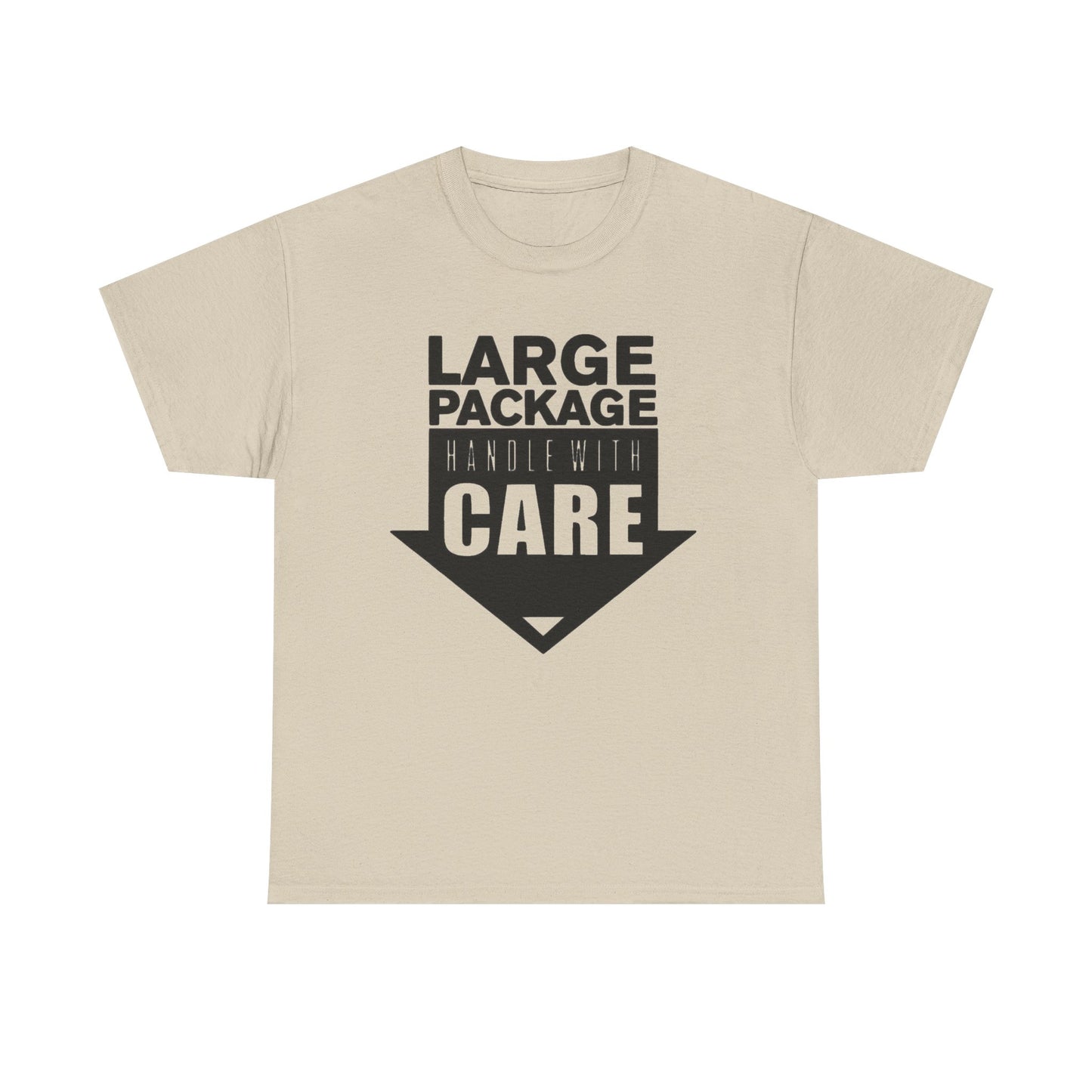 Large Package Jokes Sex Raunchy Humor Graphic T Shirt NEW ADULT