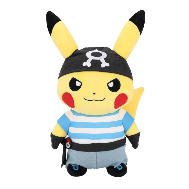 POKEMON Original Plush Toy Gengar Mimikyu Pikachu Charizard Genuine Kawaii Plush Doll Soft Cute Cartoon Piplup Toy for Kids Gift