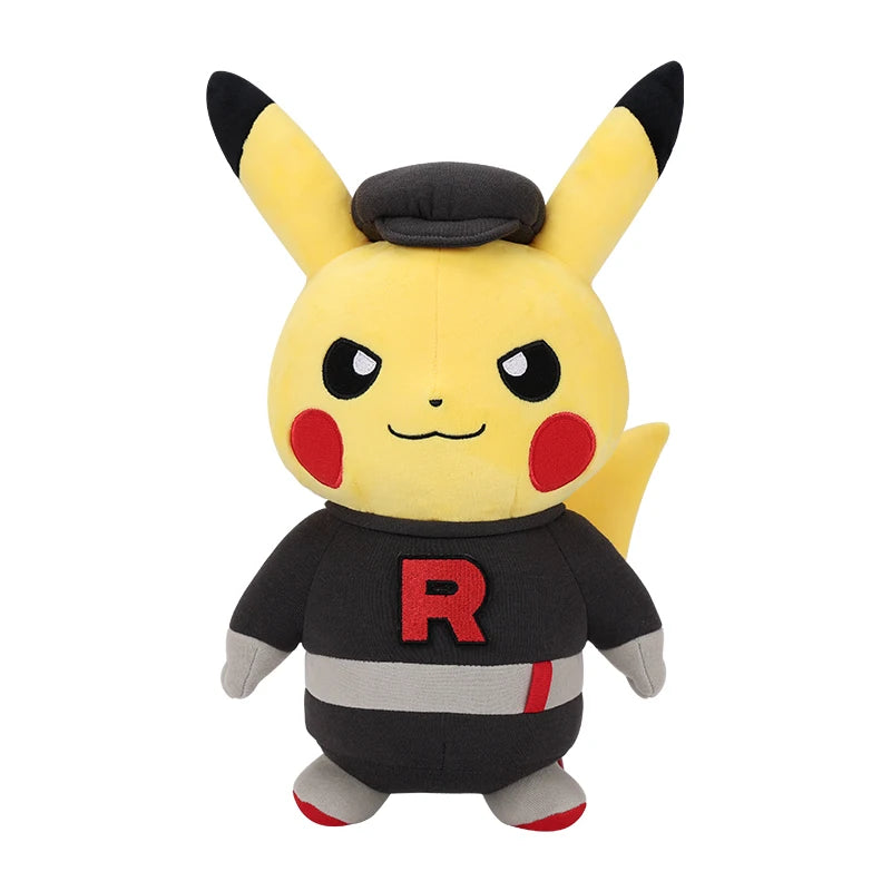 POKEMON Original Plush Toy Gengar Mimikyu Pikachu Charizard Genuine Kawaii Plush Doll Soft Cute Cartoon Piplup Toy for Kids Gift